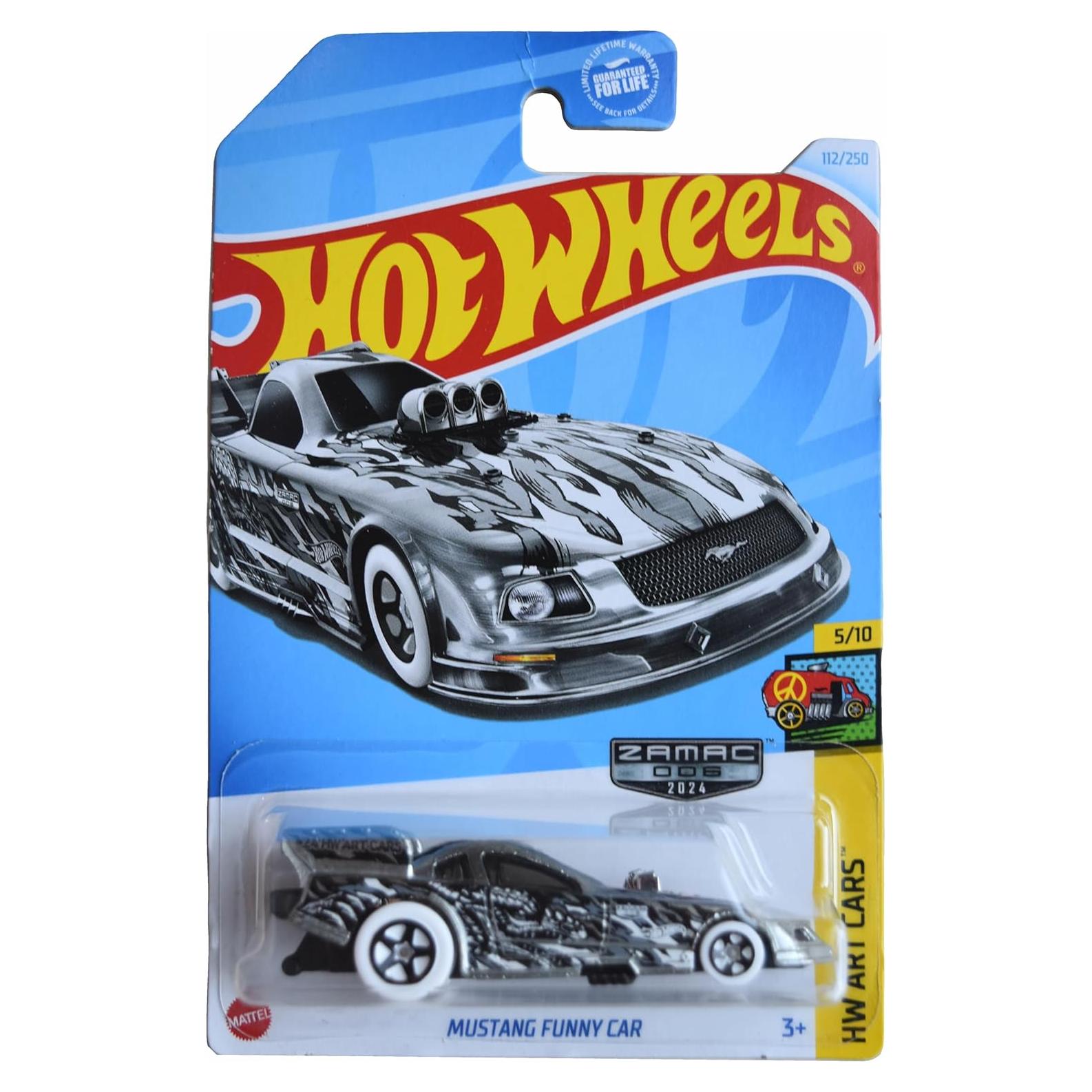 Hot Wheels Mustang Funny Car Zamac 1:64 Mattel