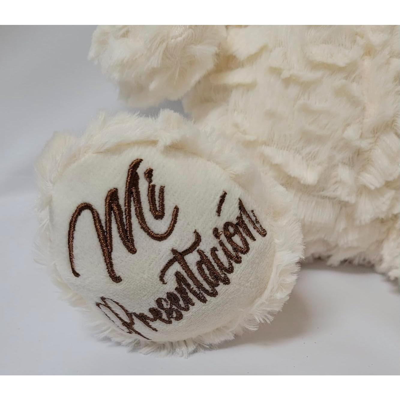 Oso de Peluche Mi Presentacion 30 cm Vestido Elegante