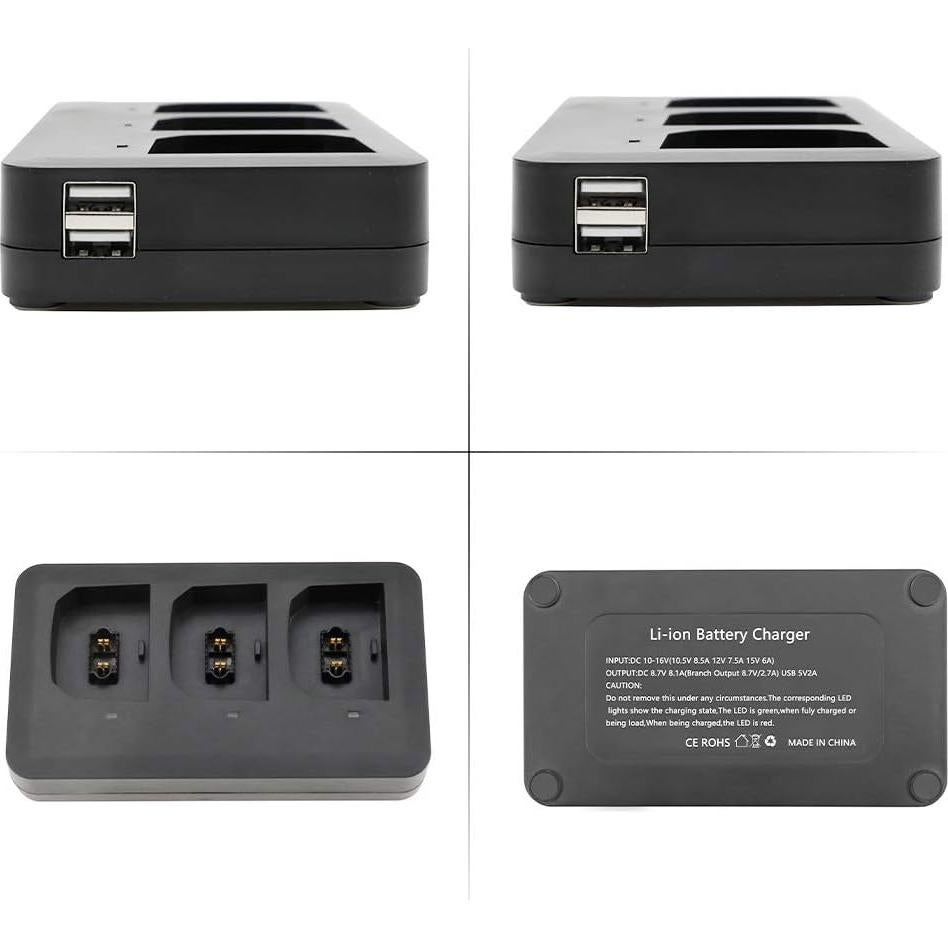 Cargador Multifuncional Hanatora para Baterías Parrot ANAFI