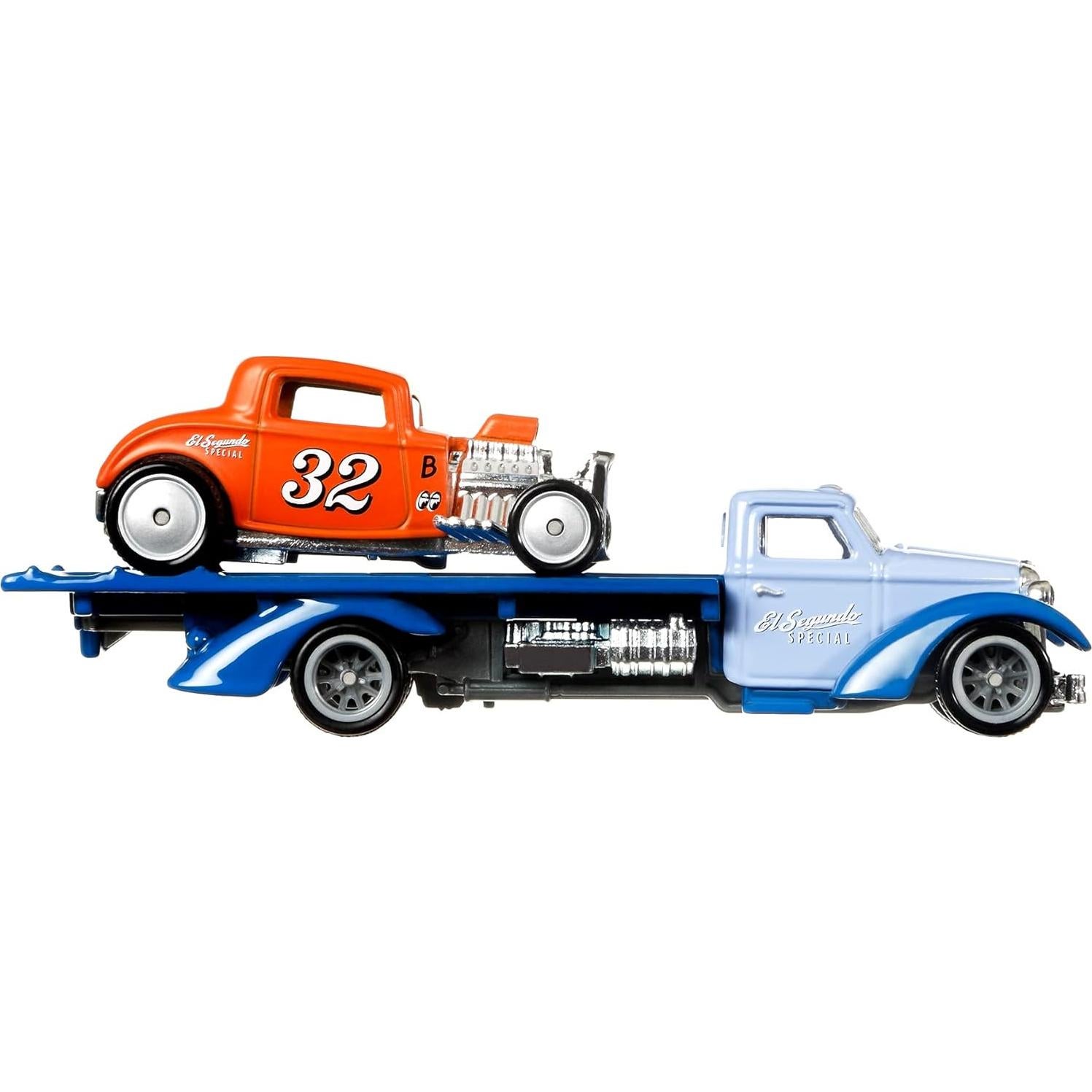 Transportador de Equipo Hot Wheels con Coche Escala 1:64