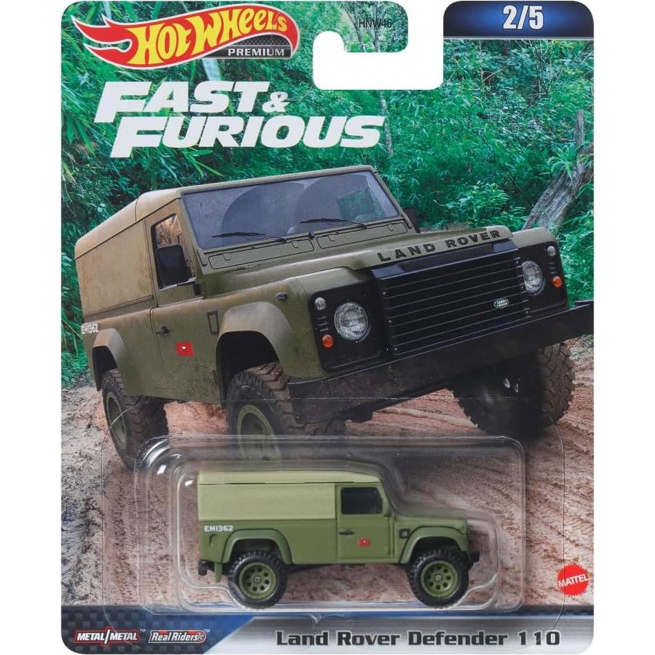 Hot Wheels HKD26 Rápido y Furioso Land Rover Defender 110