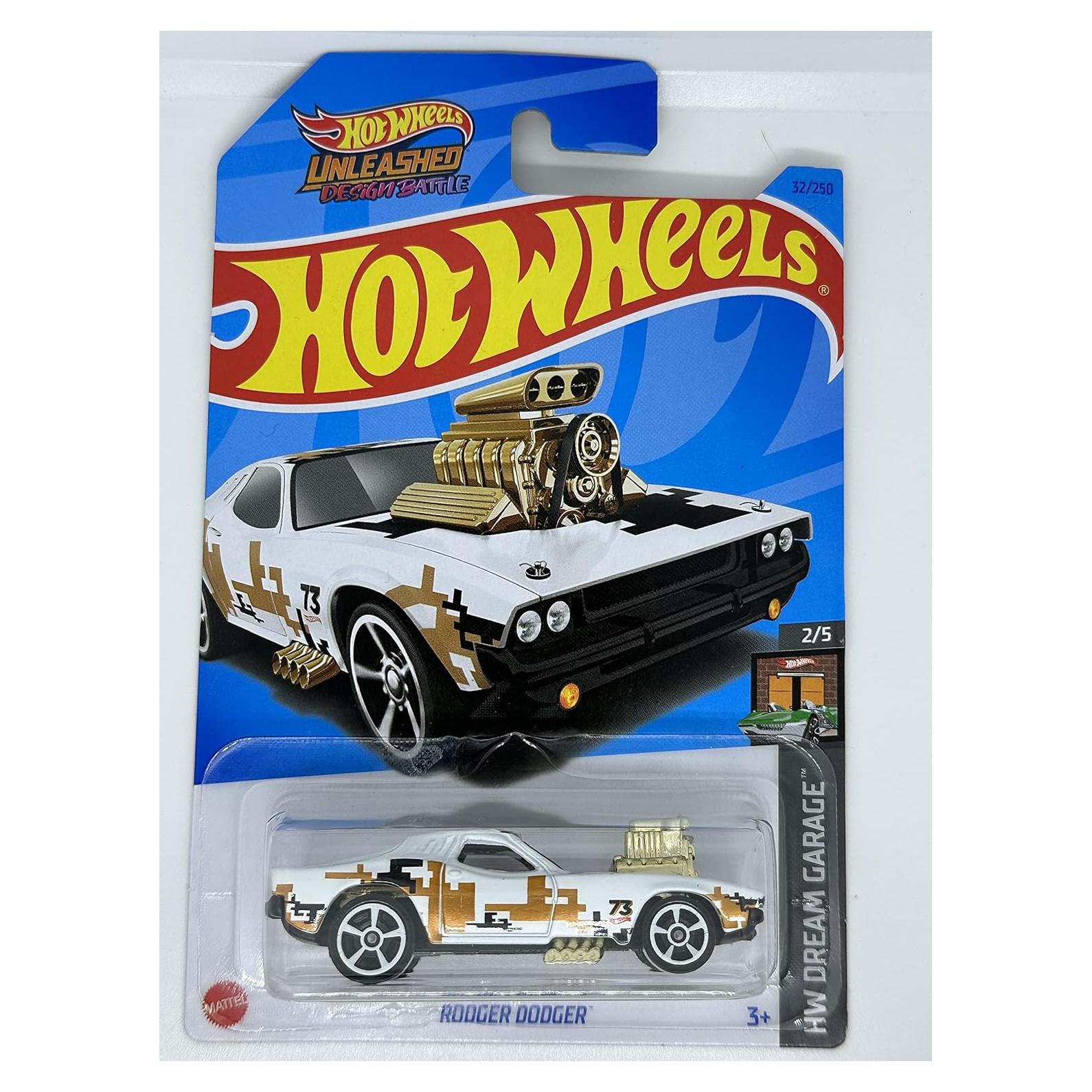 Hot Wheels Rodger Dodger 1:64 Die Cast Nuevo Sellado