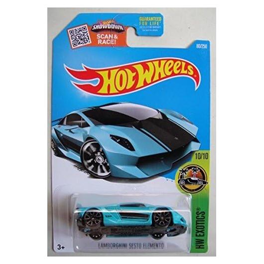 Hot Wheels Lamborghini Sesto Elemento 1:64 Mattel Coleccionable