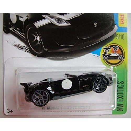 Hot Wheels Coche a Escala 1:64 Jaguar F-Type Negro 2017