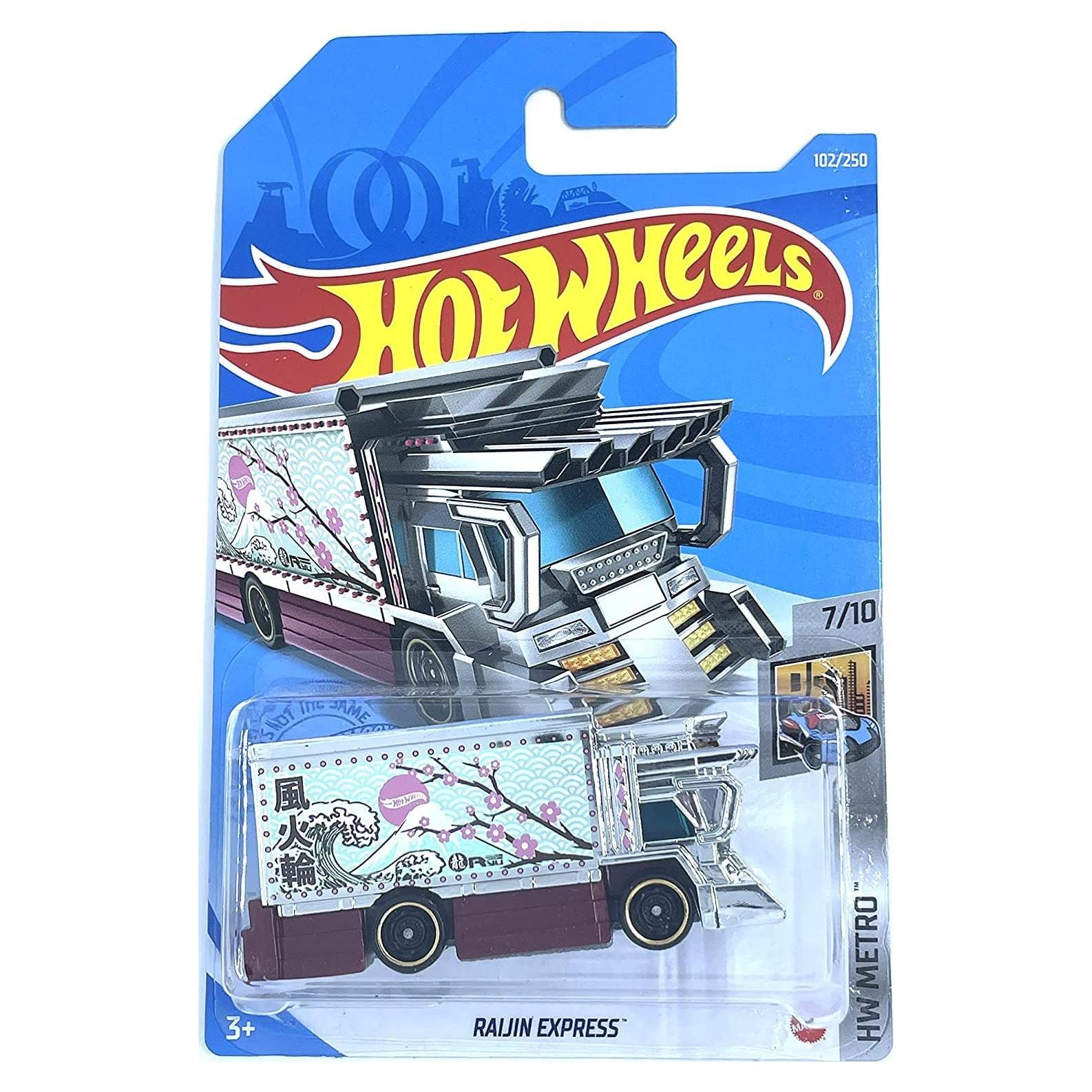 Hot Wheels Raijin Express 1:64 Coche Coleccionable Metal