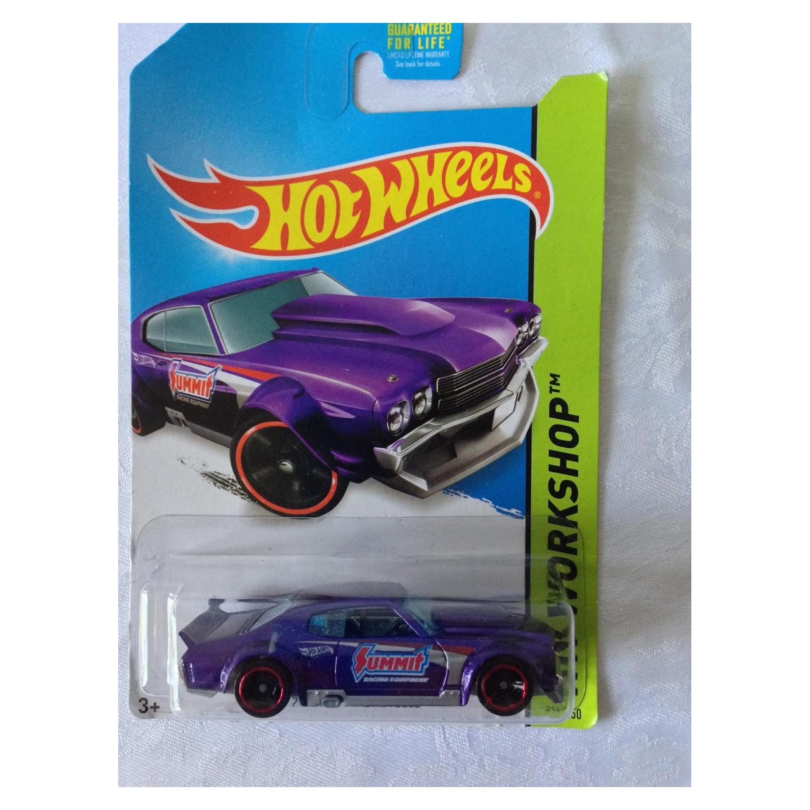 Hot Wheels 2014 HW Workshop Chevy Chevelle Púrpura 243/250