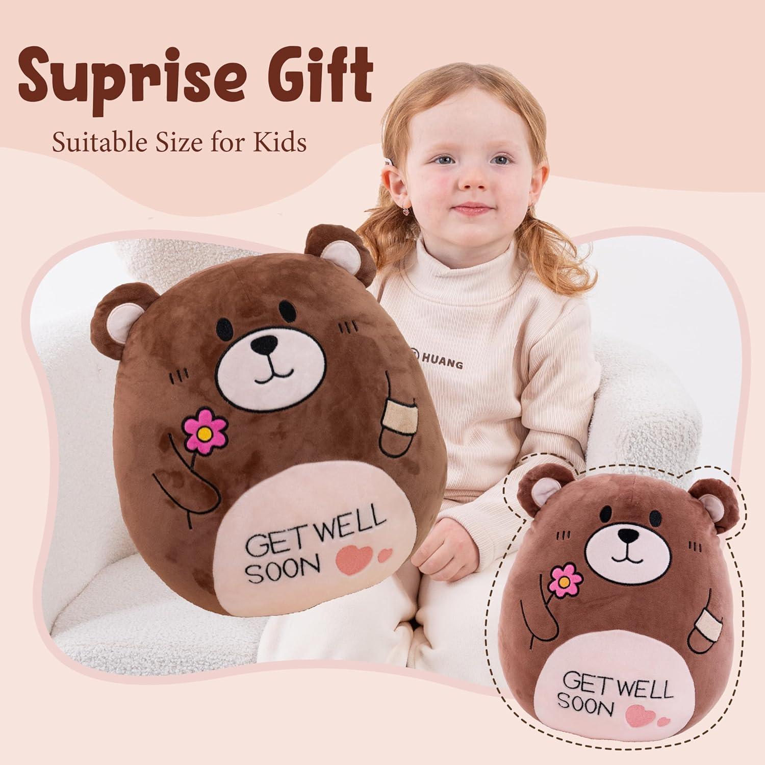 Almohada de Osito de Peluche AmyToo 36.83 cm Suave Regalo