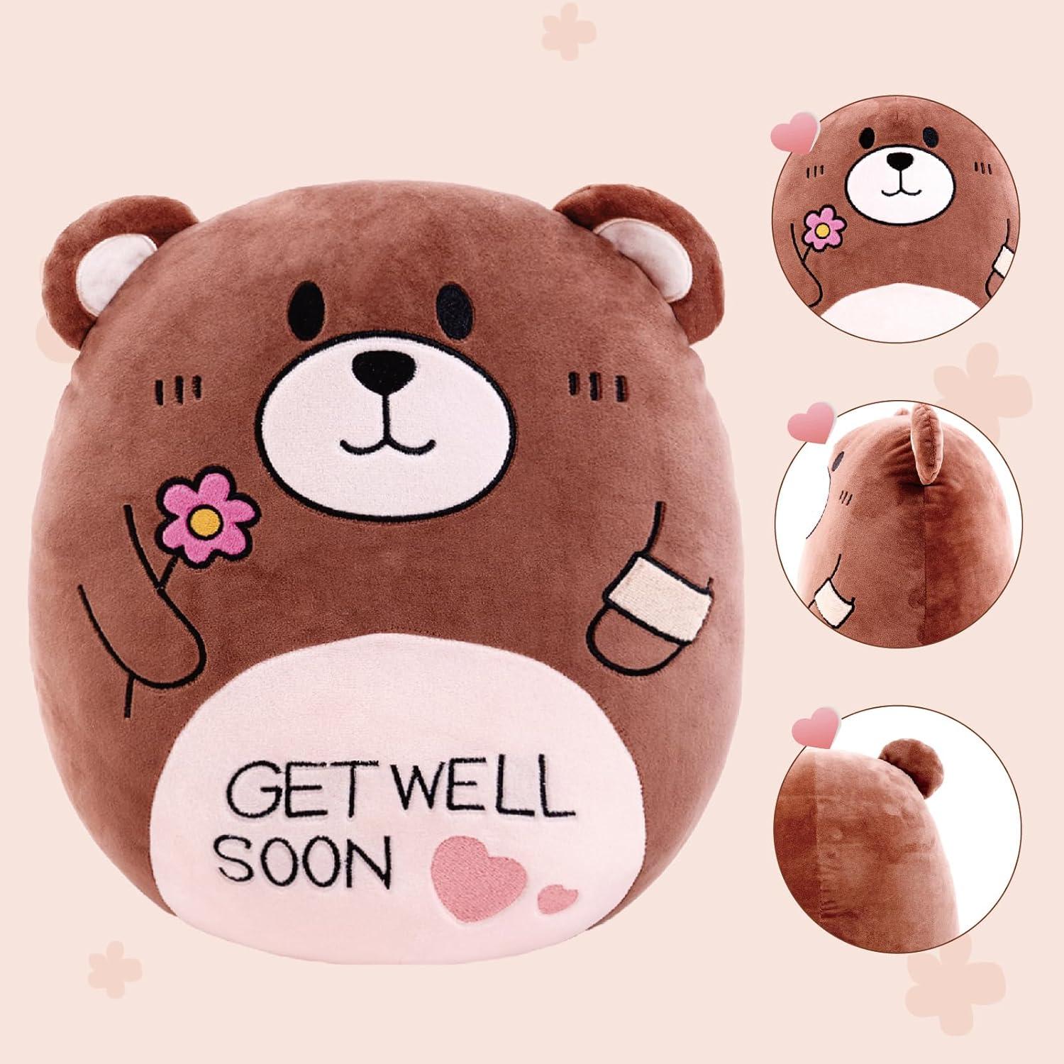 Almohada de Osito de Peluche AmyToo 36.83 cm Suave Regalo