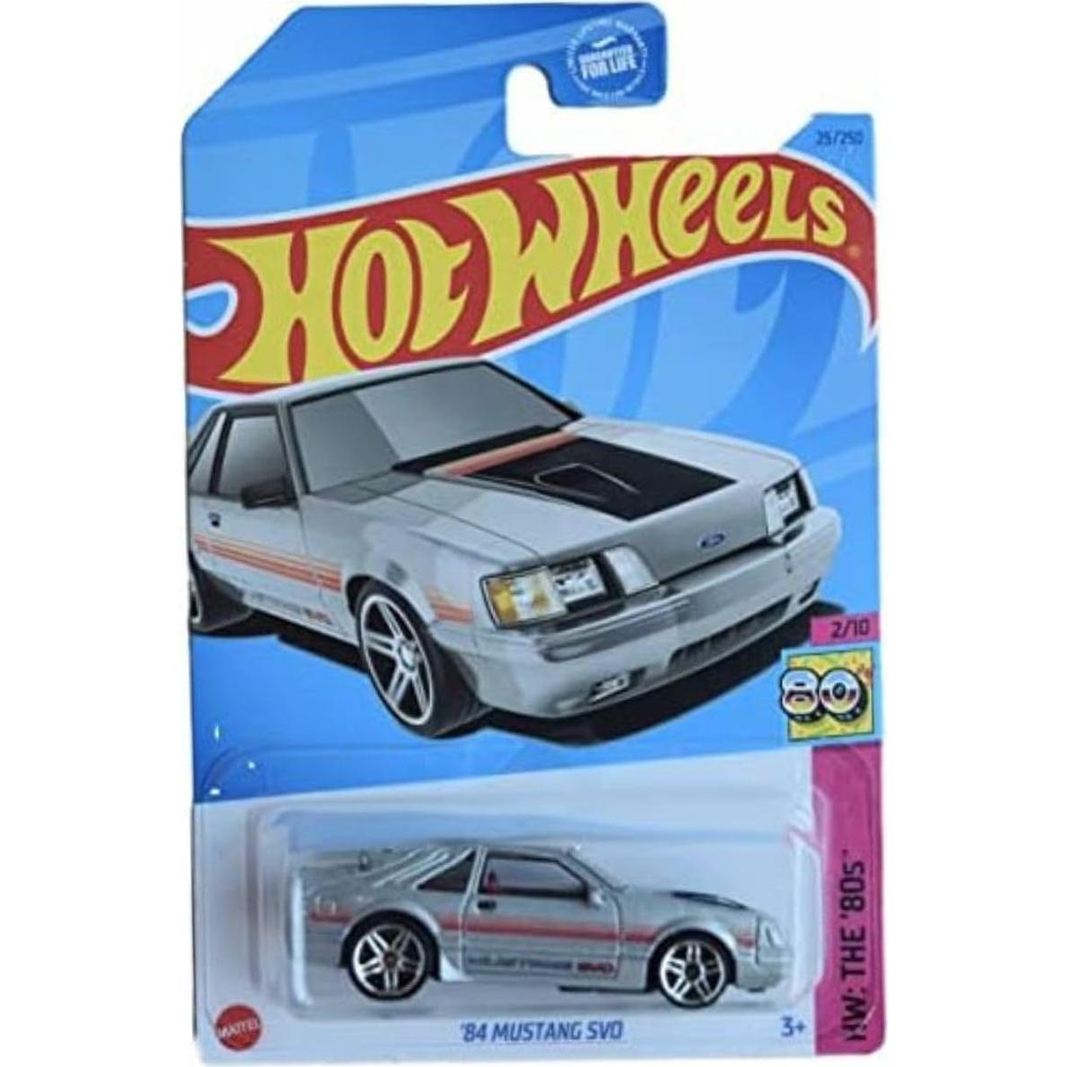 Hot Wheels Mustang SVO 1984 Escala 1:64 Mattel