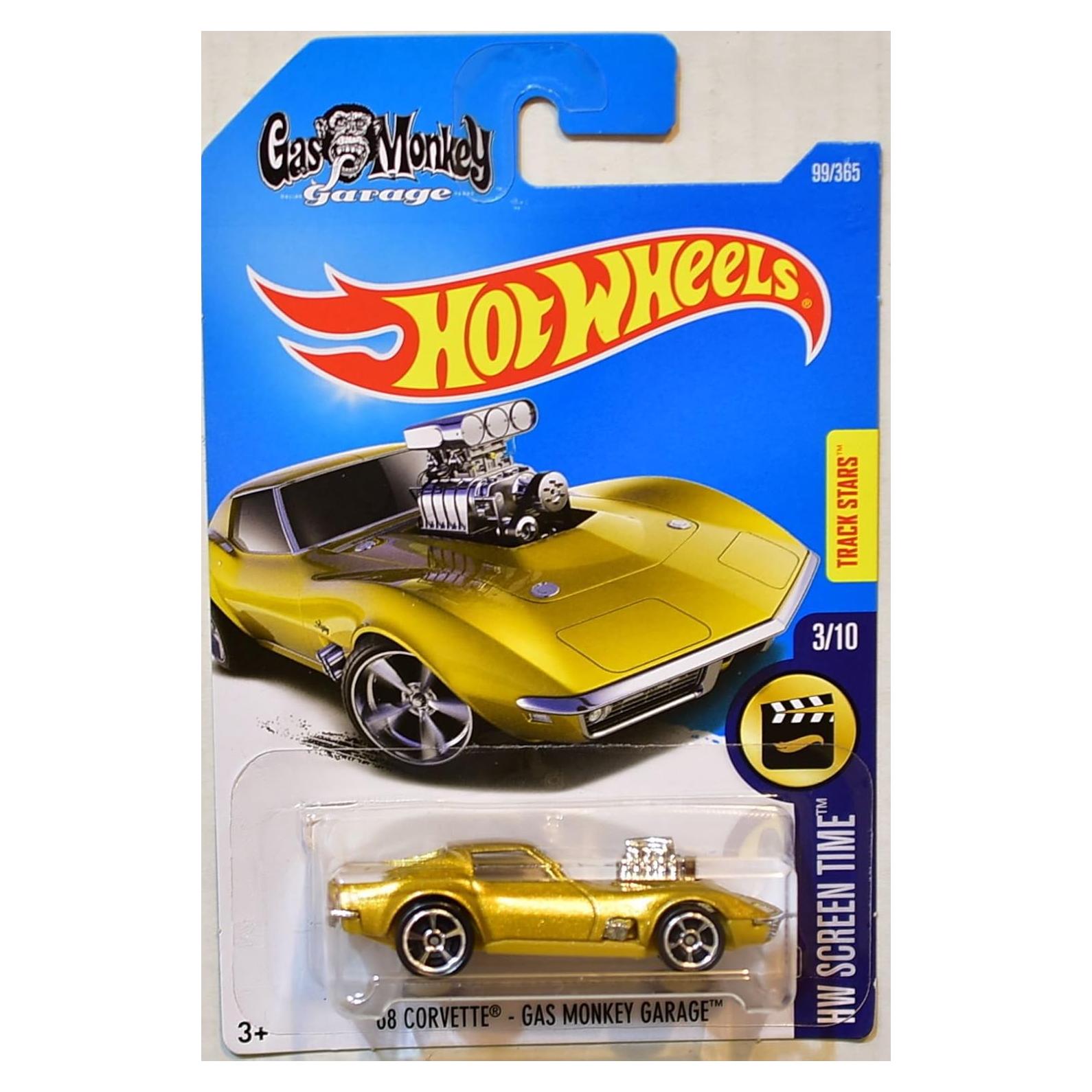 Hot Wheels 2017 Corvette Gas Monkey Garage 1:64 Escala