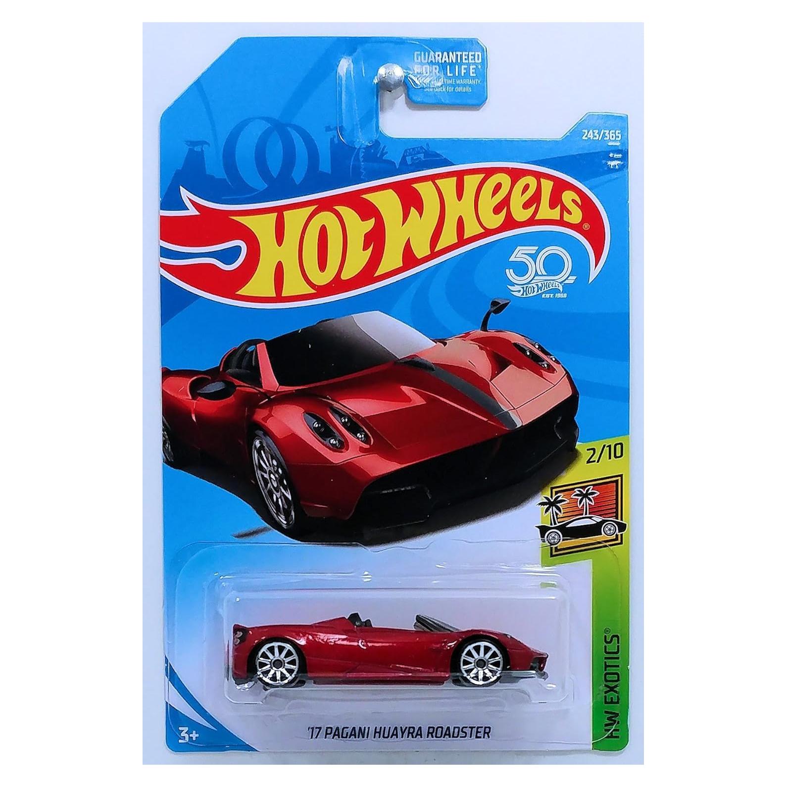 Hot Wheels 2018 Pagani Huayra 1:64 Marrón 50 Aniversario