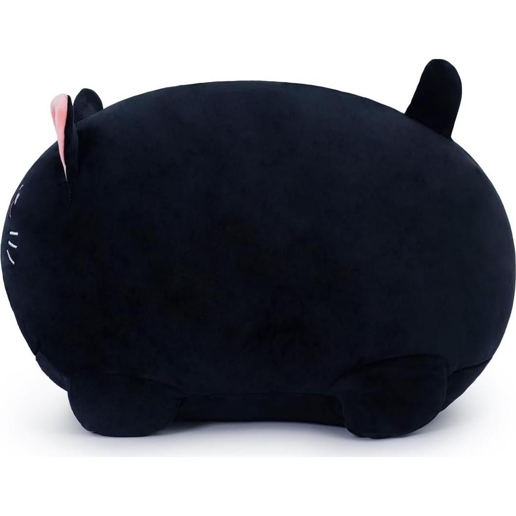 Almohada de Juguete de Felpa Gato Negro 25cm Feliz Cumpleaños