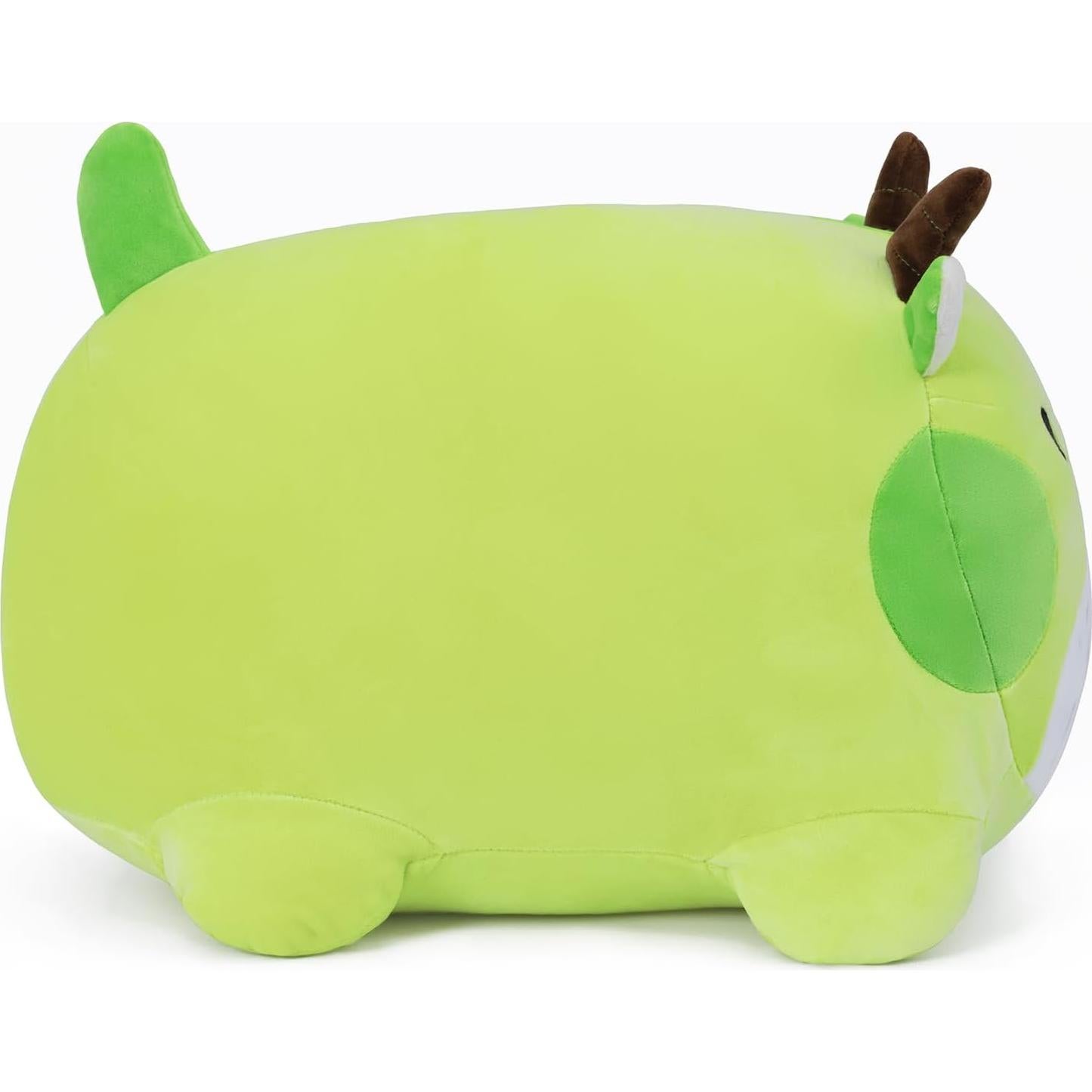 Almohada de Peluche Vaca de Aguacate 25 cm Feliz Cumpleaños