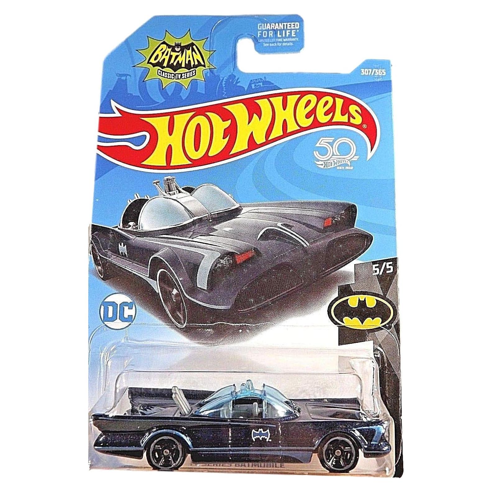 Hot Wheels Batimóvil Batman 1:64 Coleccionable 50 Aniversario