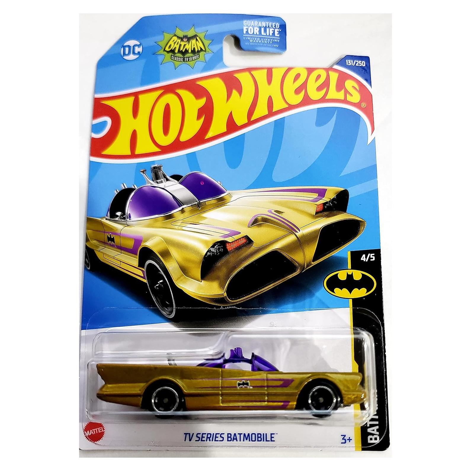 Auto de Juguete Hot Wheels Batimóvil 131/250 Oro