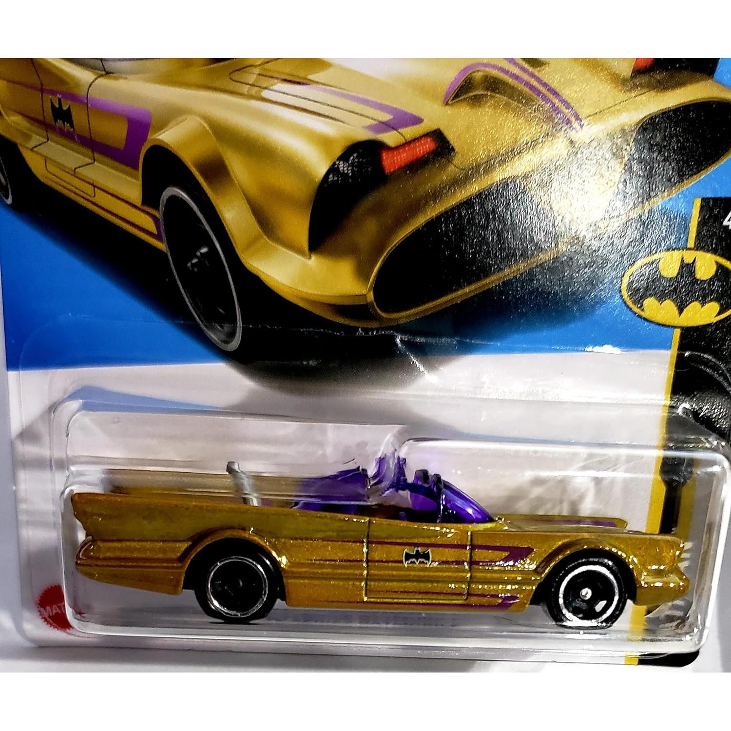 Auto de Juguete Hot Wheels Batimóvil 131/250 Oro
