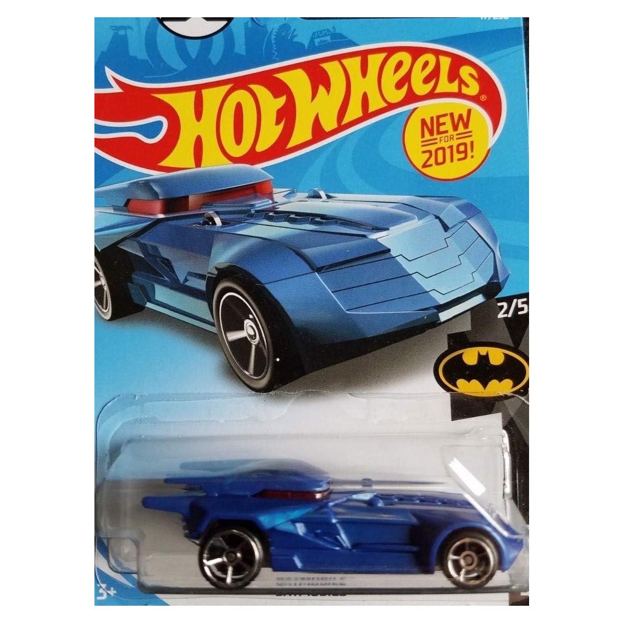 Hot Wheels Batmobile Azul 1:64 Mattel 2019 DC 2/5