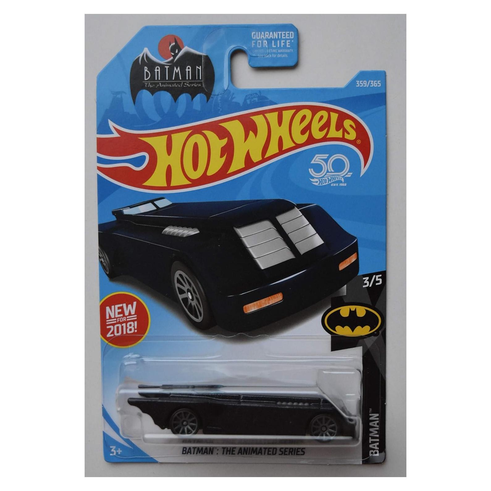 Hot Wheels Batman Azul Oscuro 1:64 50 Aniversario