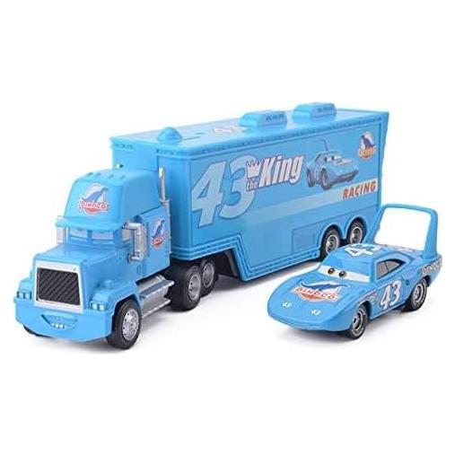 Set de Coches Pequeños y Remolque El Rey - Juguetes de Aleación