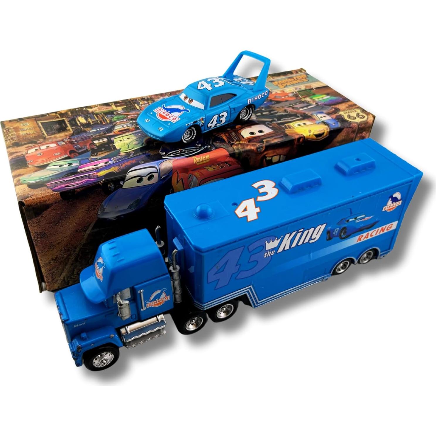 Set de Coches Pequeños y Remolque El Rey - Juguetes de Aleación