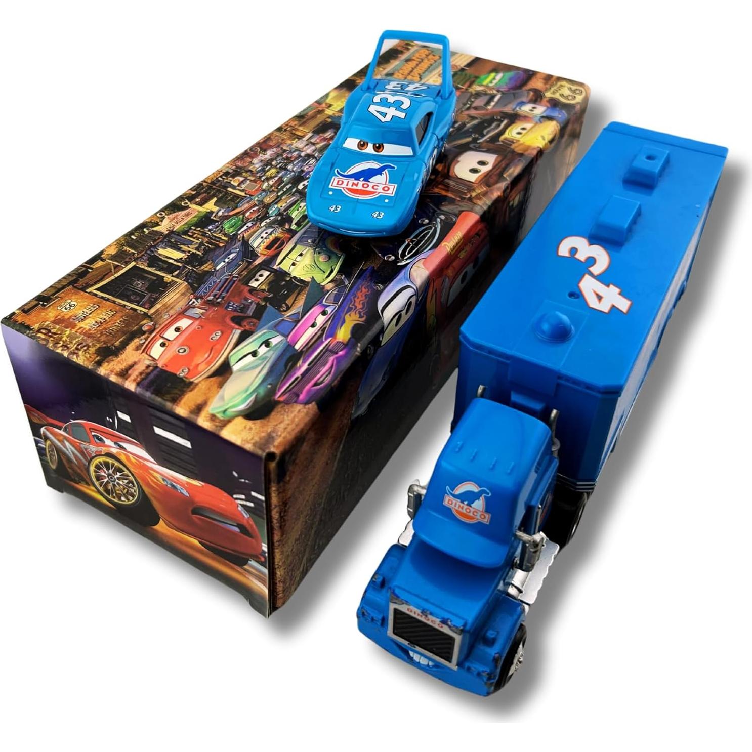 Set de Coches Pequeños y Remolque El Rey - Juguetes de Aleación