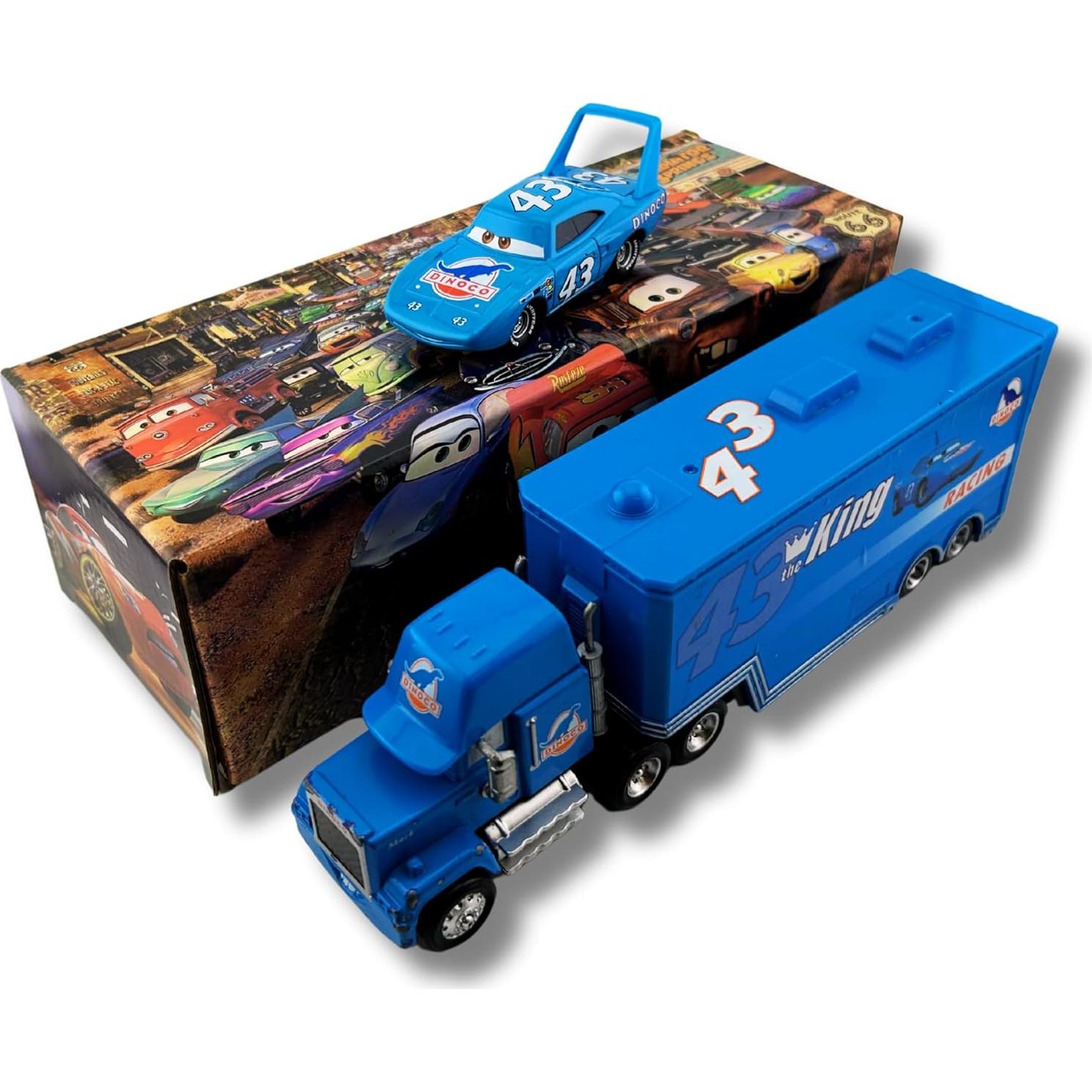 Set de Coches Pequeños y Remolque El Rey - Juguetes de Aleación