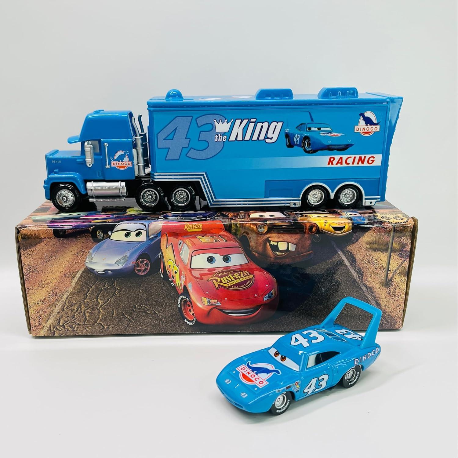 Set de Coches Pequeños y Remolque El Rey - Juguetes de Aleación