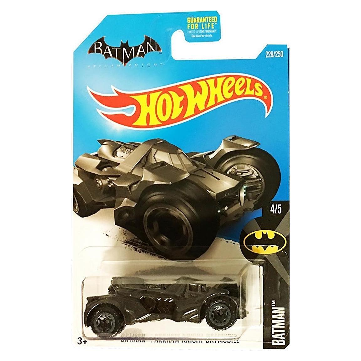 Hot Wheels Batmobile 2016 Batman Arkham Knight 1:64 Gris