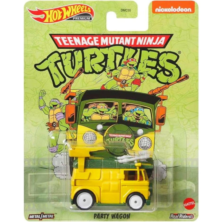 Furgoneta de Fiesta Tortugas Ninja Hot Wheels 1:64