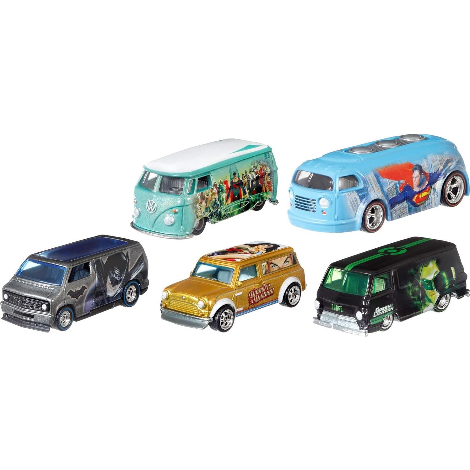 Hot Wheels Edición Limitada Alex Ross 5 Autos Coleccionista