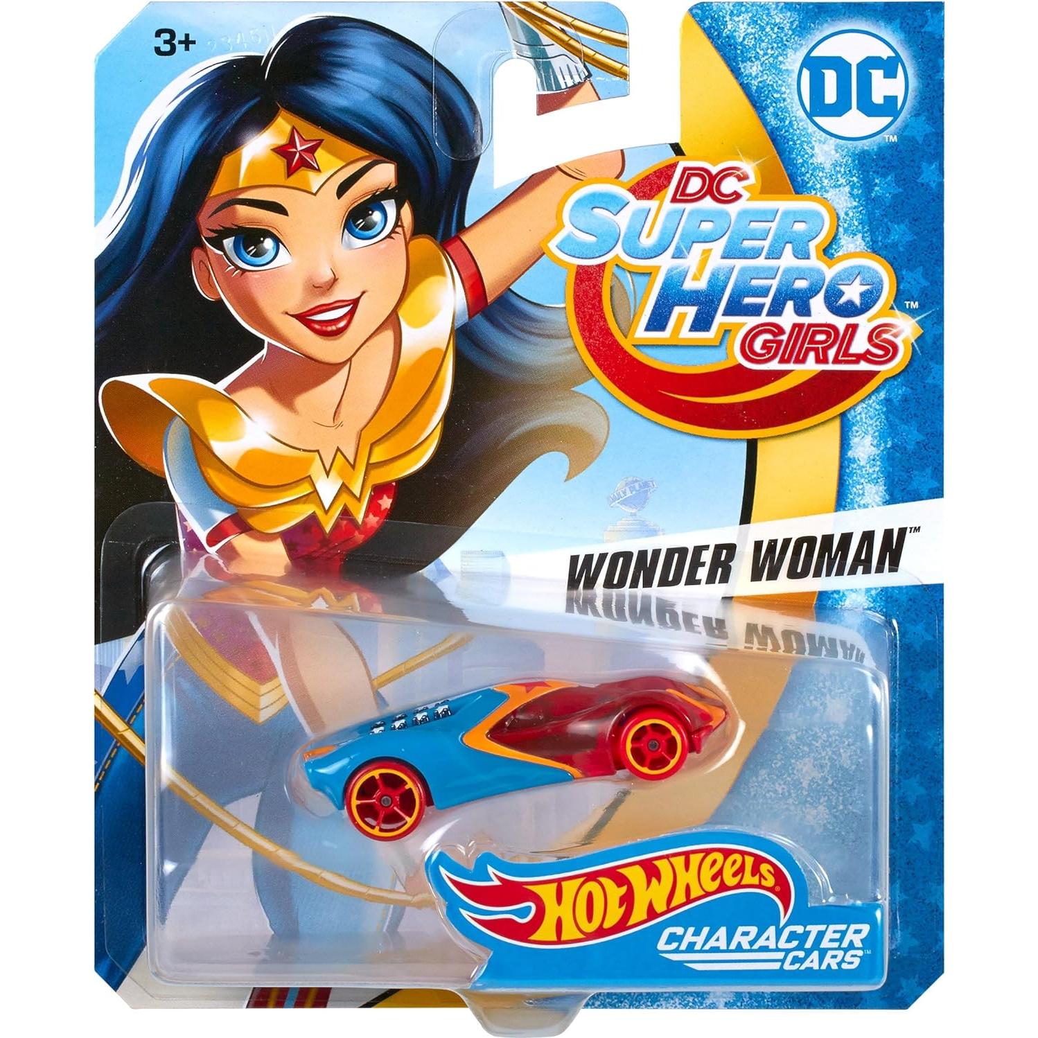 Vehículo Hot Wheels Wonder Woman DC Super Hero Girls 1:64