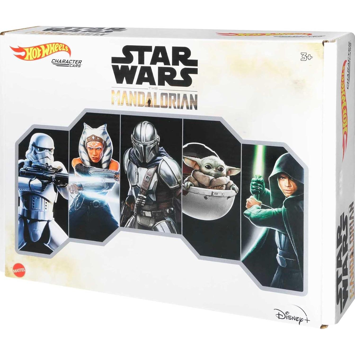 Hot Wheels Star Wars El Mandaloriano 5 Autos Personajes