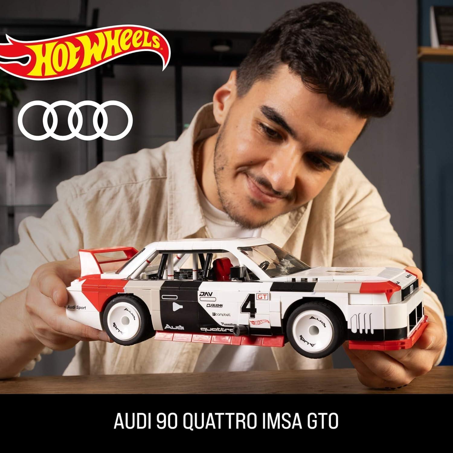 Set de Construcción MEGA Audi 90 Quattro IMSA GTO 973 Piezas