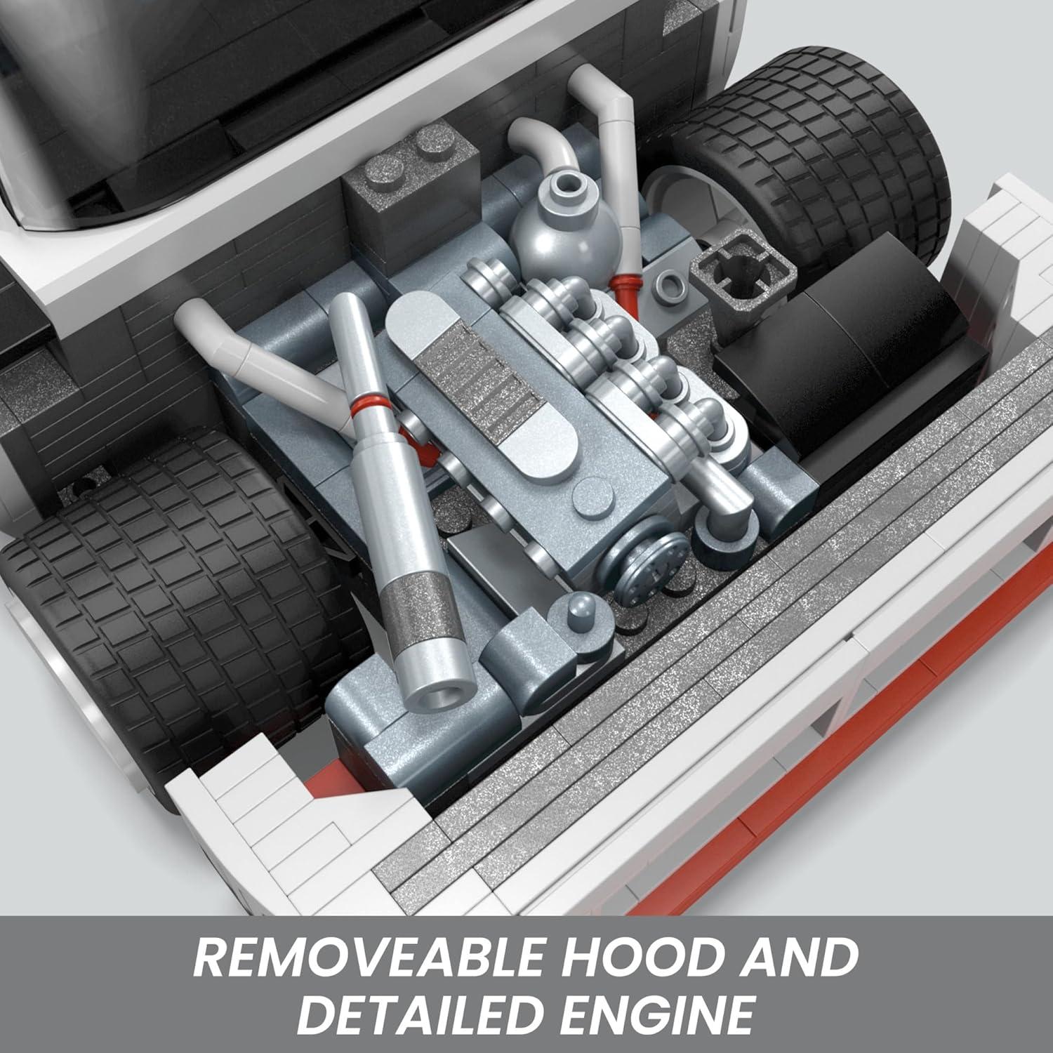 Set de Construcción MEGA Audi 90 Quattro IMSA GTO 973 Piezas
