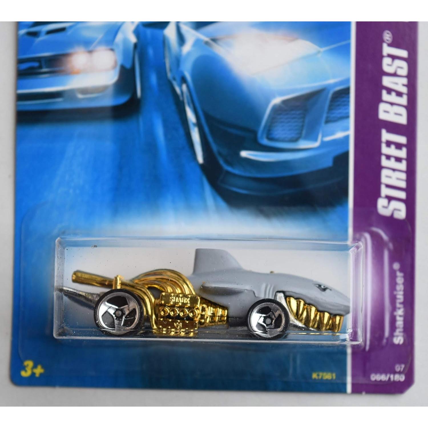 Coche de Juguete Hot Wheels 1:64 Street Beast II Gris