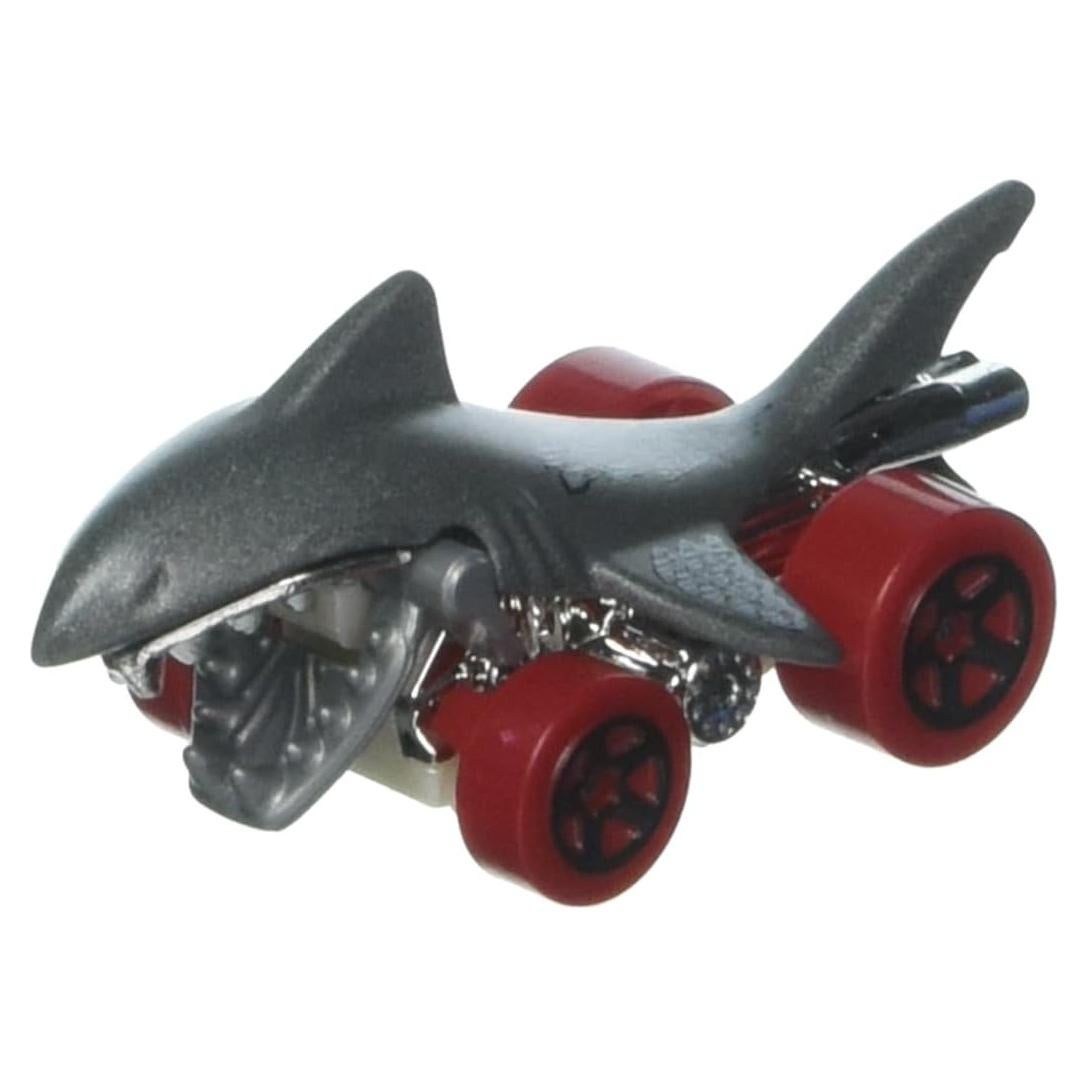 Coche Hot Wheels 2017 Mordida de Tiburón Gris 5.08cm