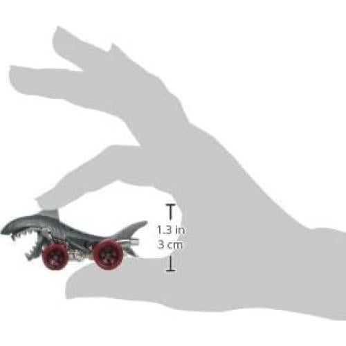 Coche Hot Wheels 2017 Mordida de Tiburón Gris 5.08cm