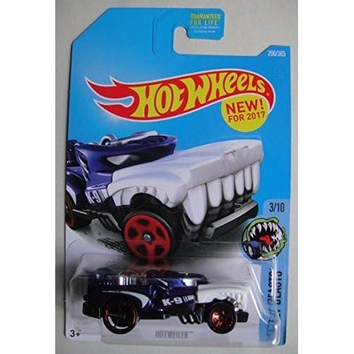 Hot Wheels Hotweiler 2017 Bestias de la Calle 1:64 Azul