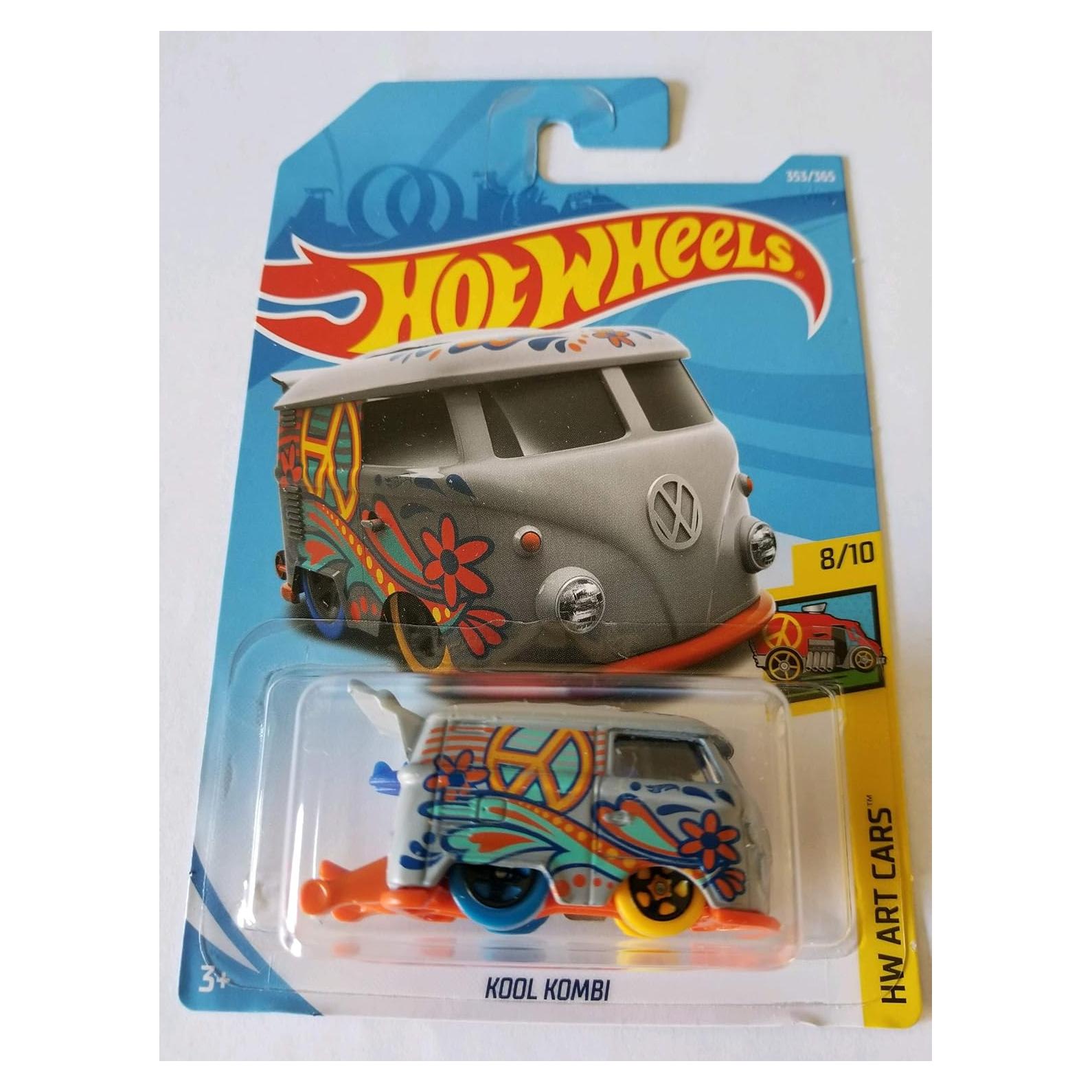 Auto de Juguete Hot Wheels Kool Kombi Gris 2018