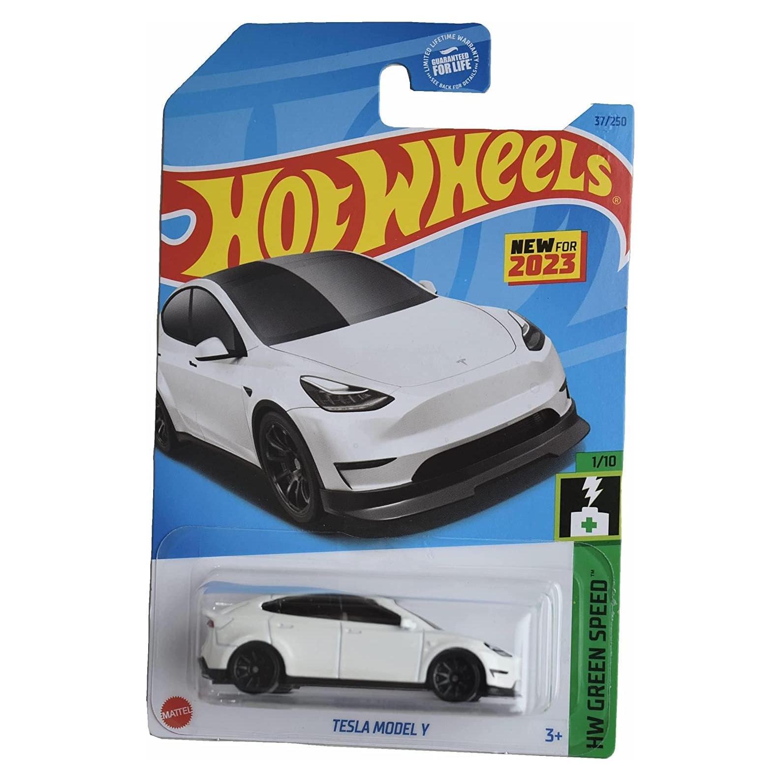 Auto de Juguete Hot Wheels Tesla Model Y Escala 1:64