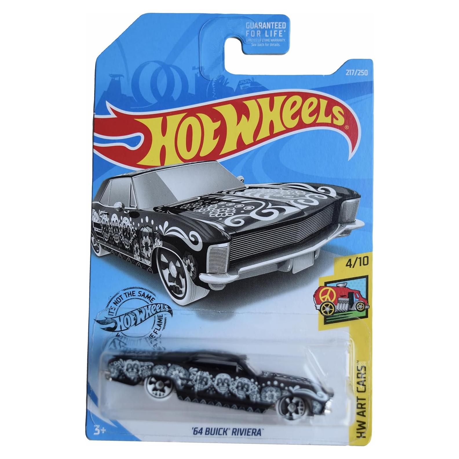 Hot Wheels 64 Buick Riviera Art Cars 1:64 Mattel