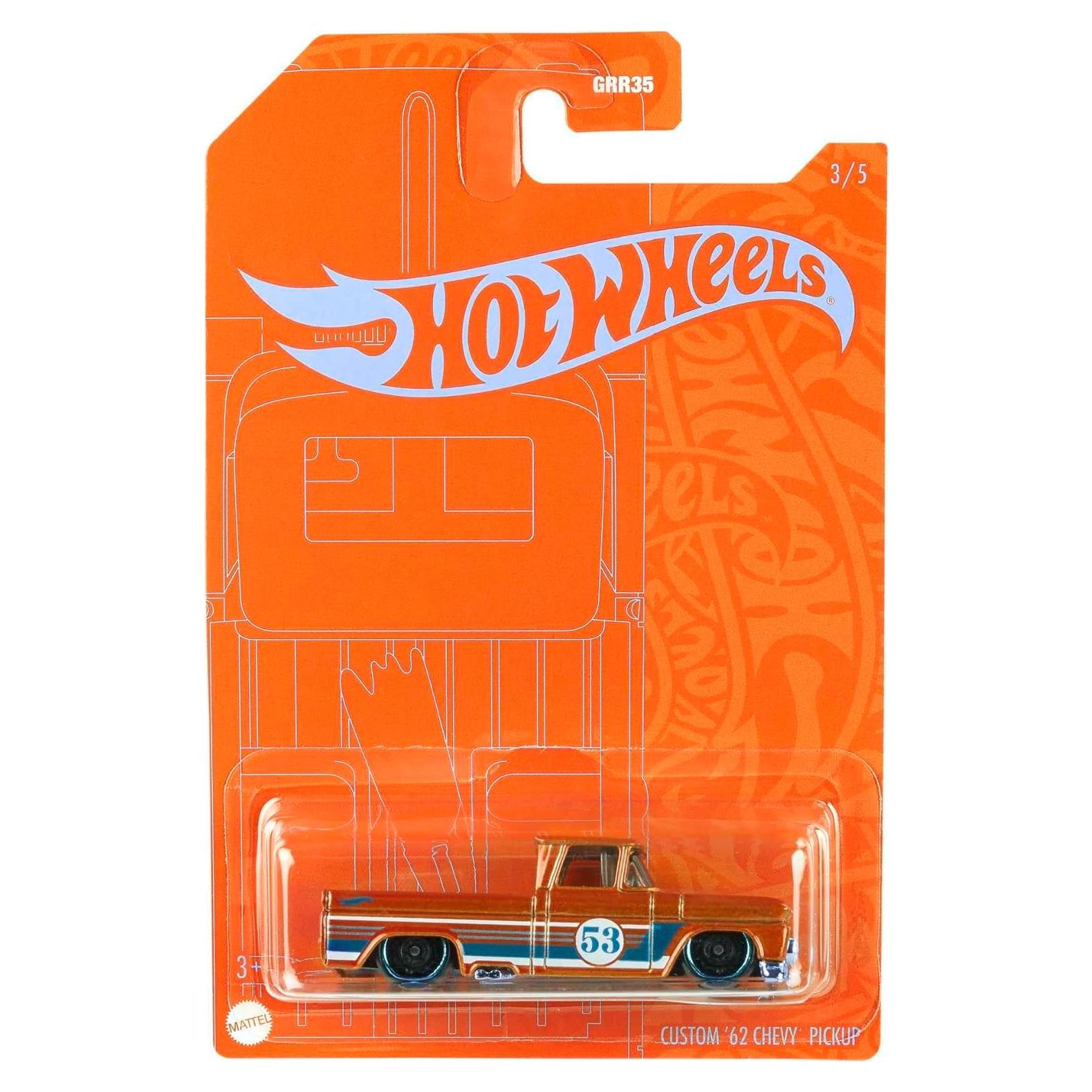 Hot Wheels Camioneta Personalizada '62 Chevy 3/5 DieCast 1:64