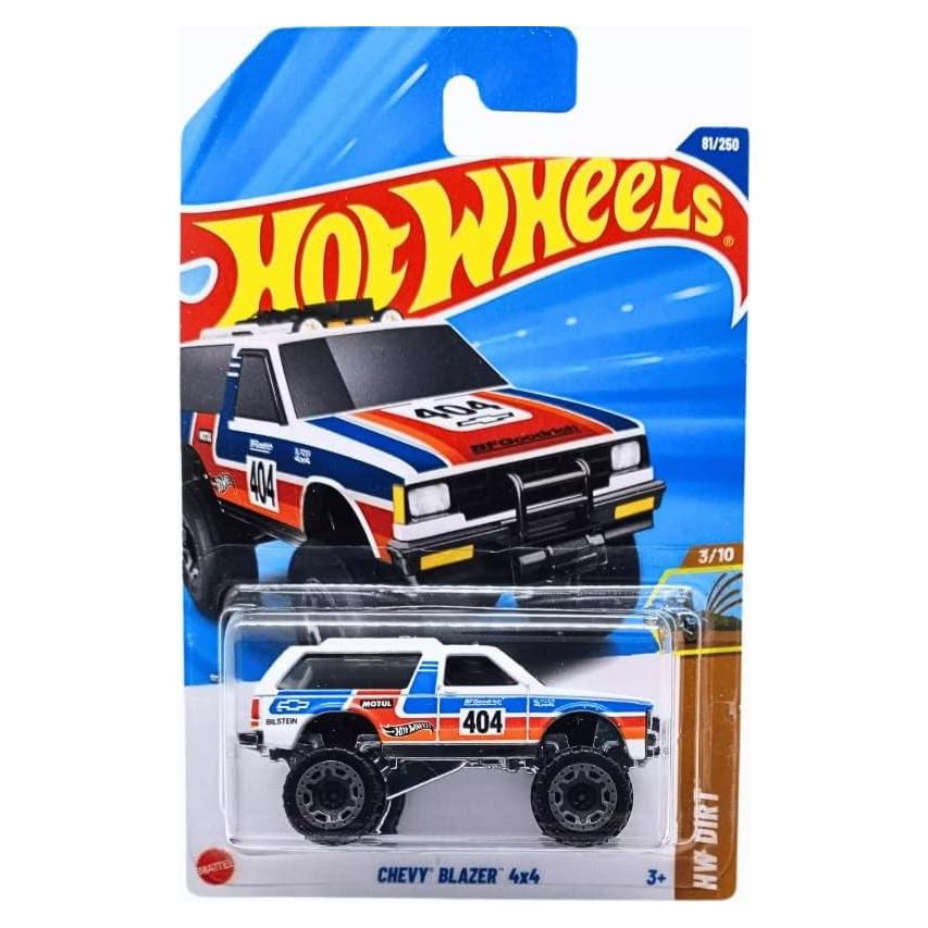 Hot Wheels Chevy Blazer 4x4 Blanco Diecast 1:64 - HW Tierra 3/10