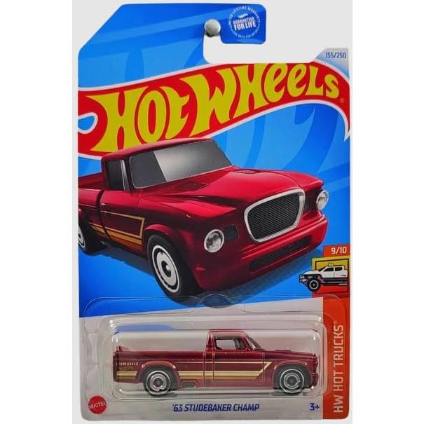 Paquete de 5 Camiones Die-Cast Hot Wheels - Colección Aleatoria