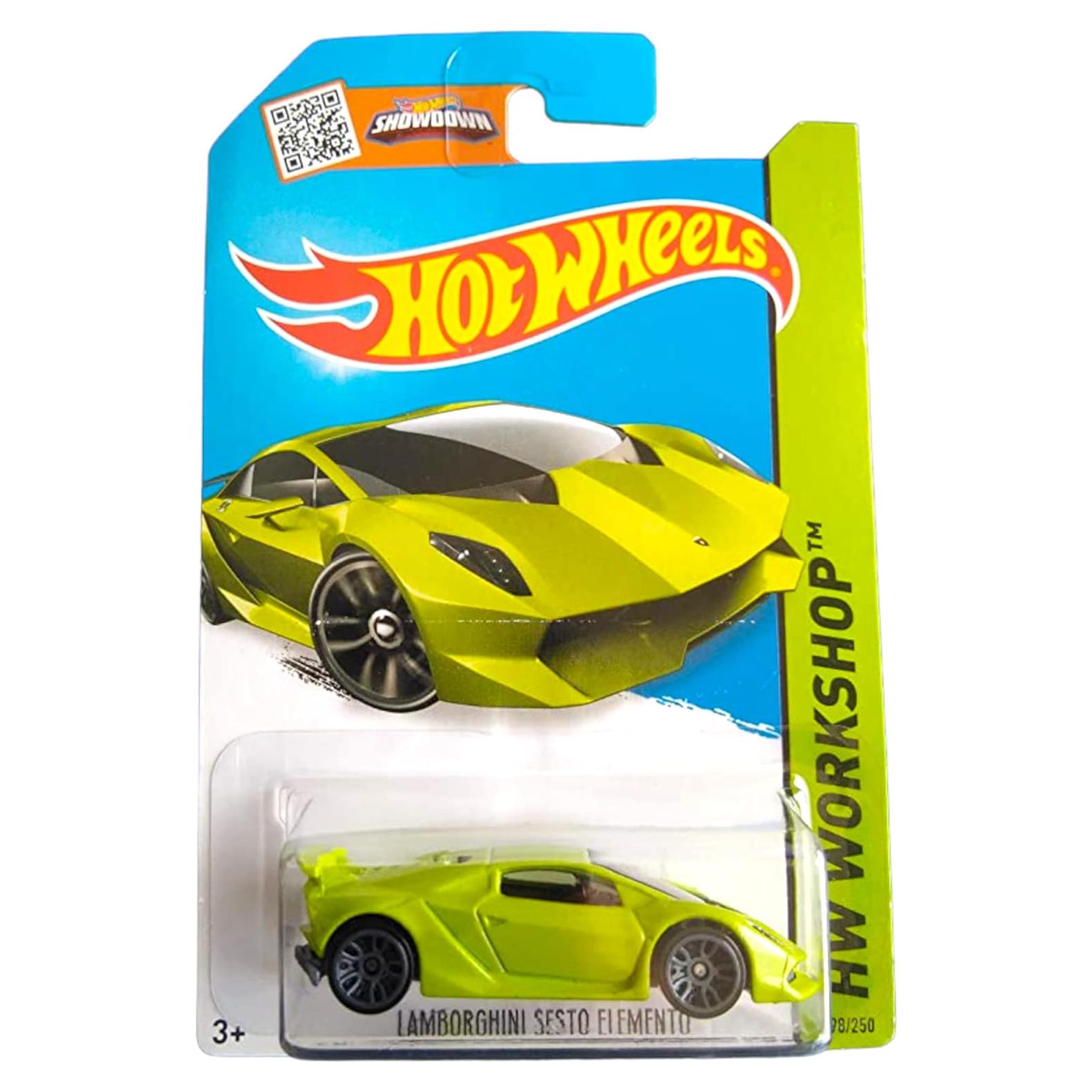 Hot Wheels Lamborghini Sesto Elemento 2015 Verde 1:64