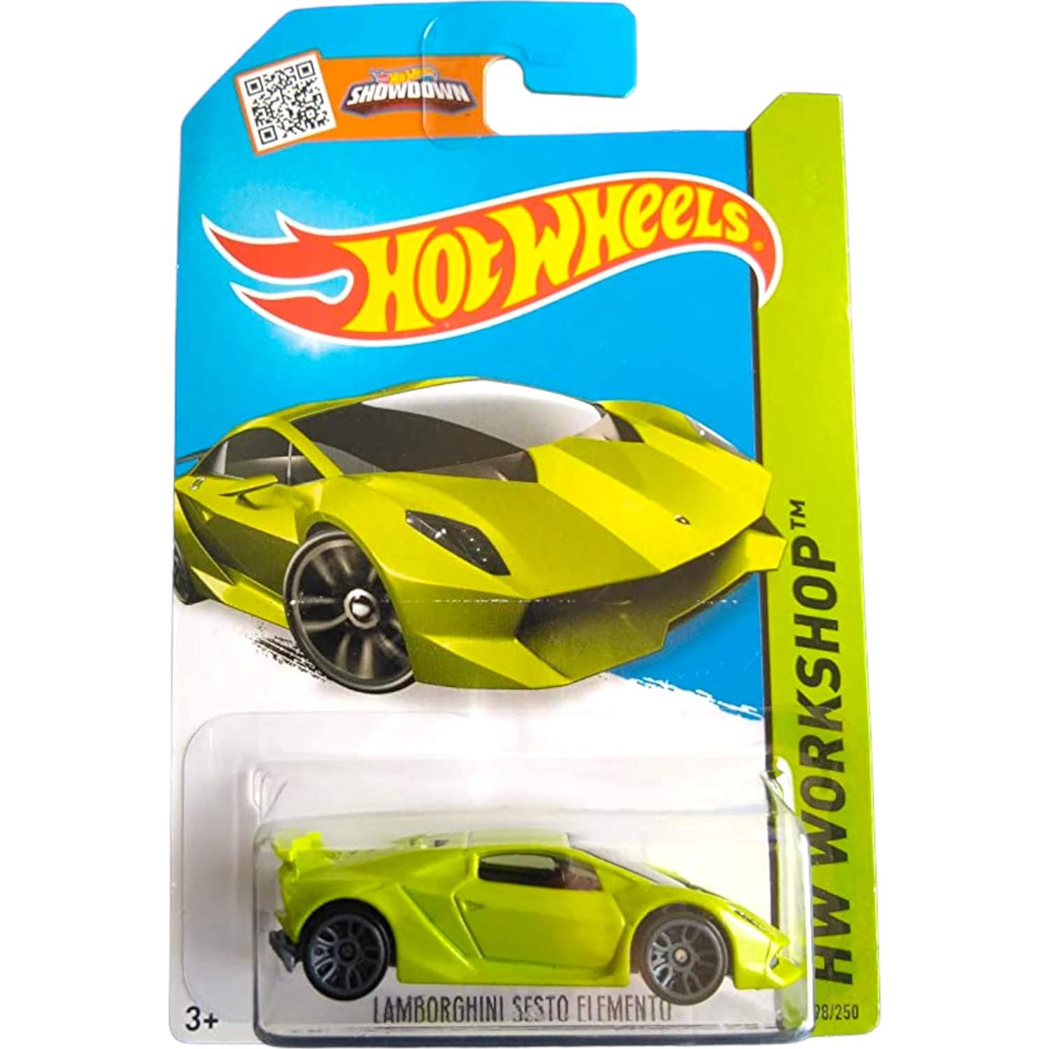 Hot Wheels Lamborghini Sesto Elemento 2015 Verde 1:64