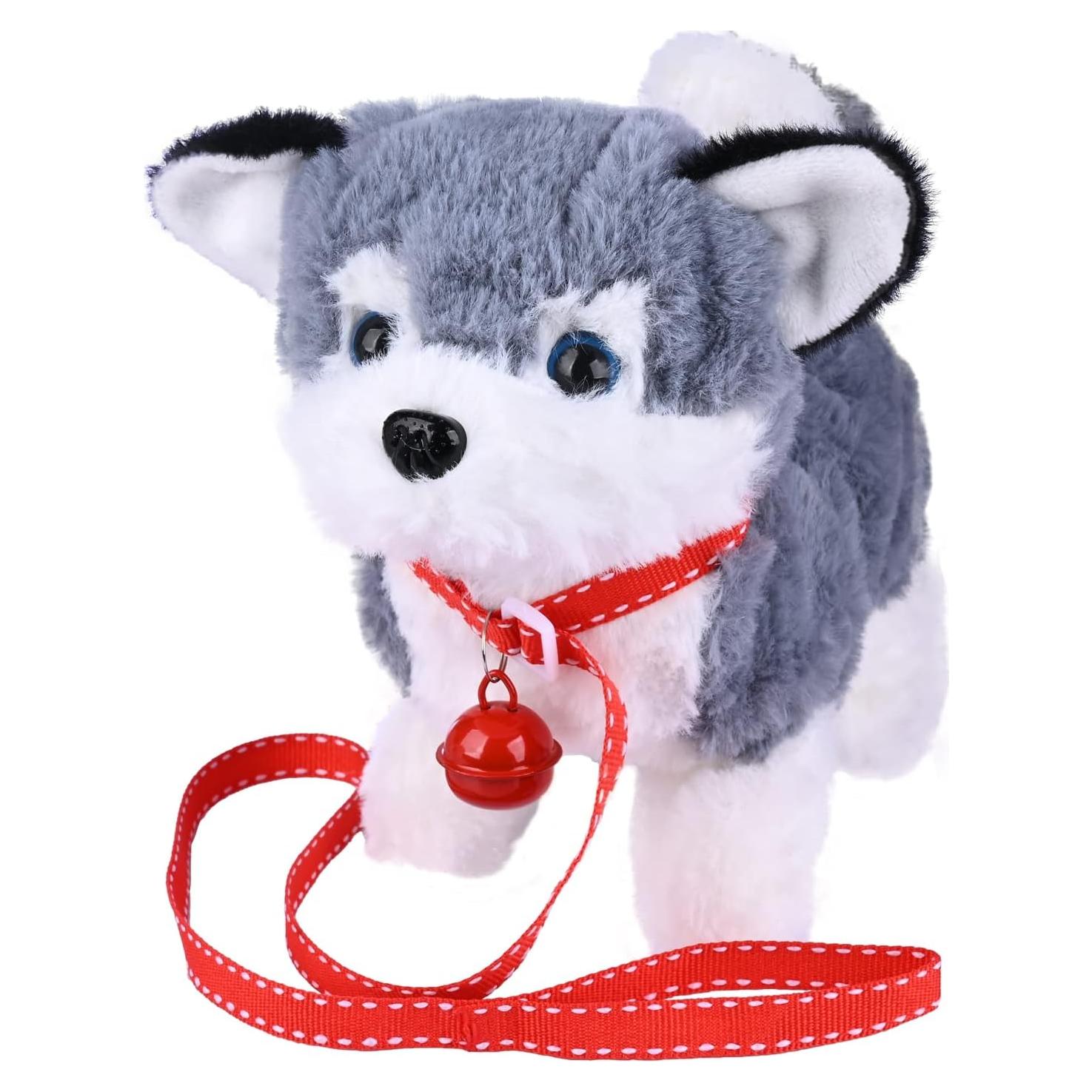 Juguete Interactivo de Peluche WorWoder Perro Alaska 24.9x16x21.8cm