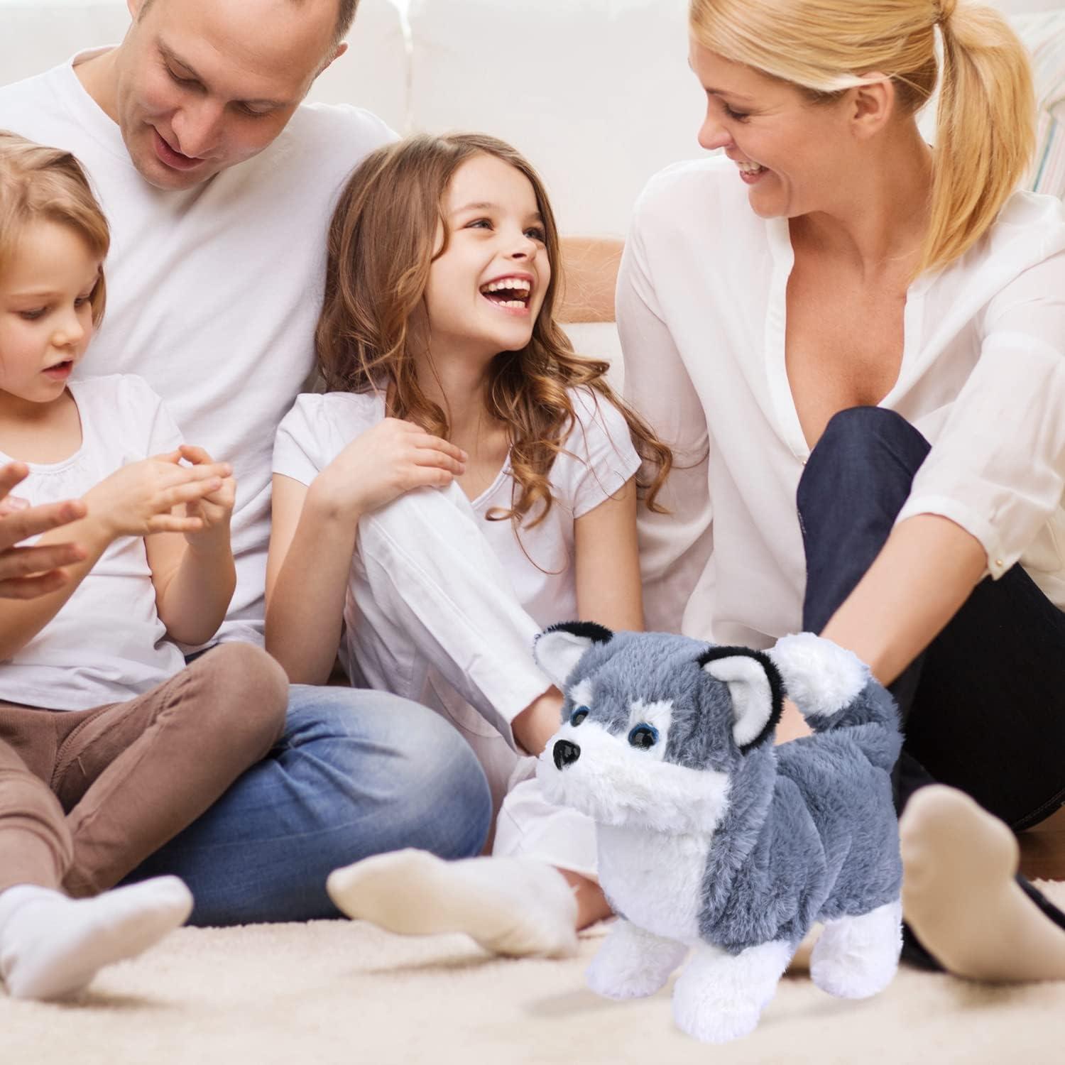 Juguete Interactivo de Peluche WorWoder Perro Alaska 24.9x16x21.8cm