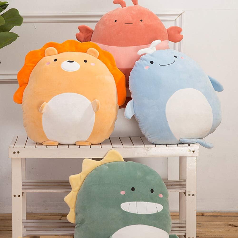 Almohada de Peluche León Hitoshe 40 cm Suave y Abrazable