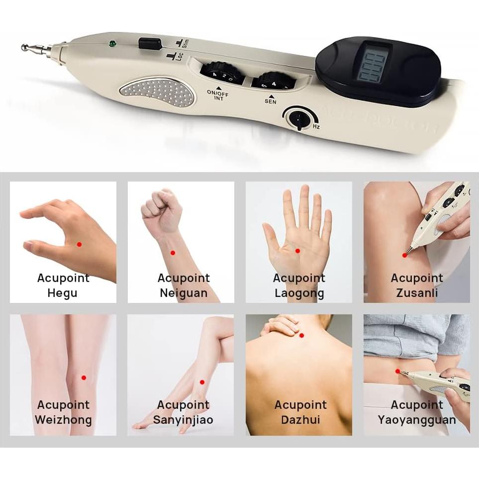 Bolígrafo de Acupuntura Electrónico Heswea 508B Recargable